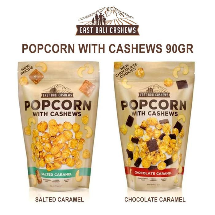 

PROMO East Bali Cashew PopCorn - Vegan Friendly DIJAMIN HALAL