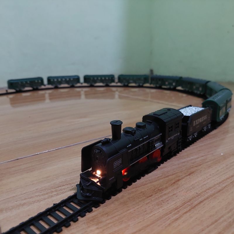 Aksesoris Accesories Rel dan Gerbong Rail King Kereta Api Railking