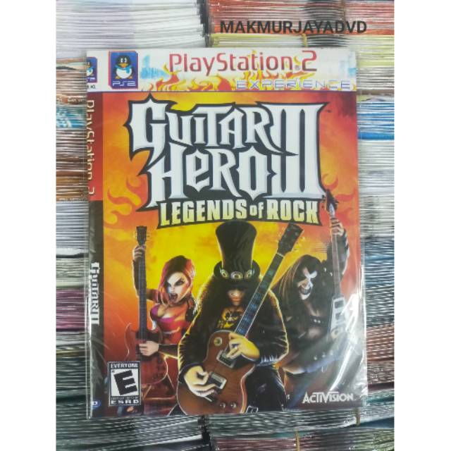 KASET PS2 GUITAR HERO KOPAB BEBAS PILIH JUDUL