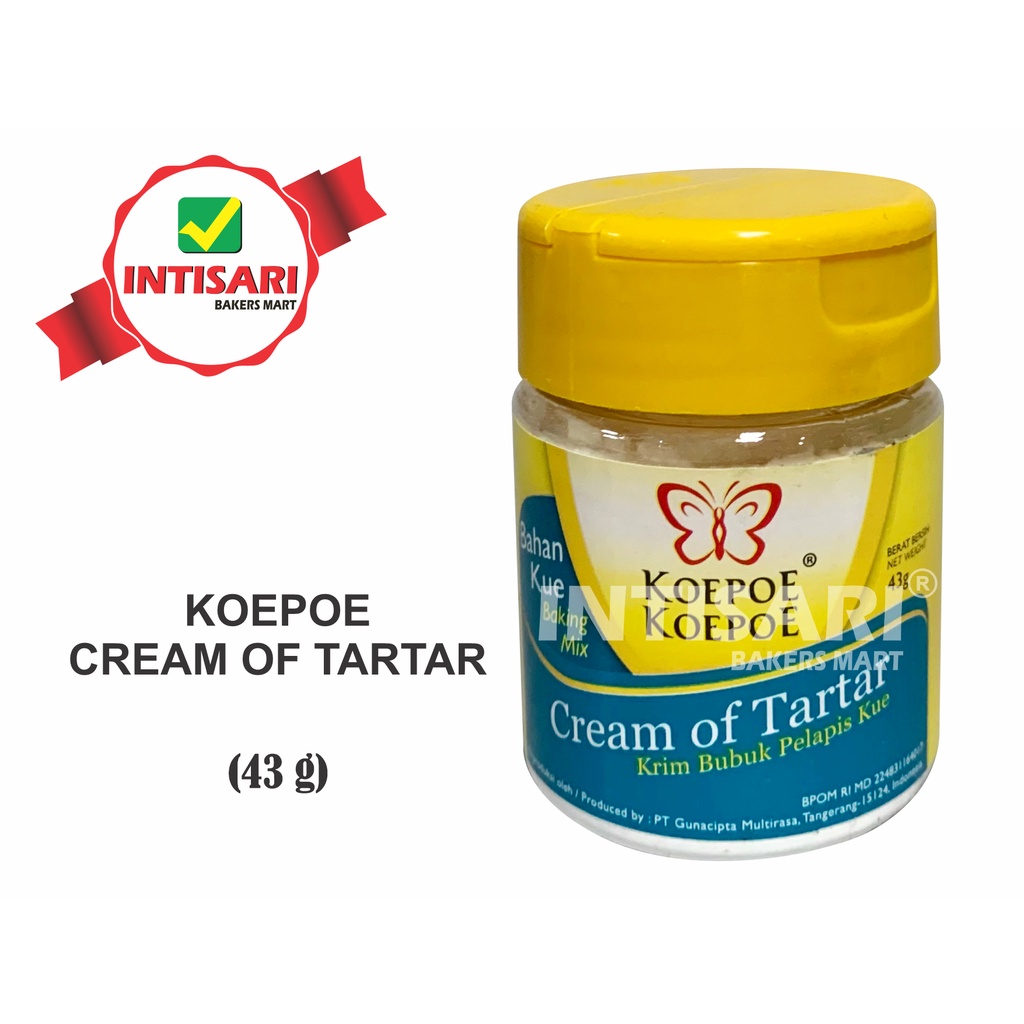 

KOEPOE CREAM OF TARTAR 43 G