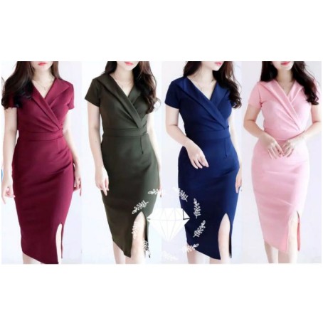 Dress Wanita Terbaru Model 2020 / Baju kr dress belluci / Baju Natal Modern pesta kondangan party12