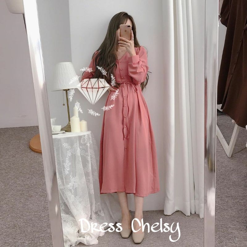 DRESS CHELSY MOSCREPE