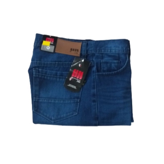 Celana pendek jeans pria sobek tali pinggang/ celana jeans ringkel terbaru