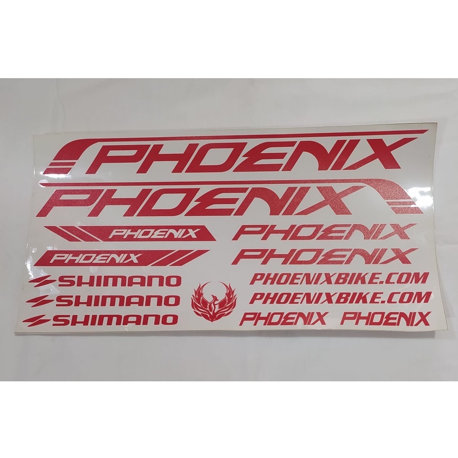 Sticker Variasi Sepeda PHOENIX