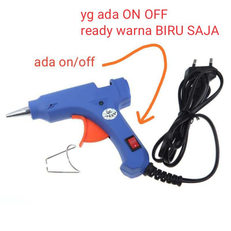 Lem Tembak Glue Gun Lem Tembak Cepat Panas 20Watt 40watt Lem Kerajinan Tangan Kreasi Lem Dekorasi