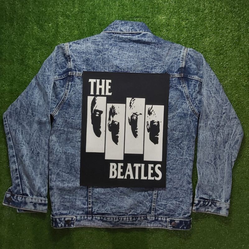 BACKPATCH / EMBLEM SABLON THE BEATLES UKURAN BIGSIZE