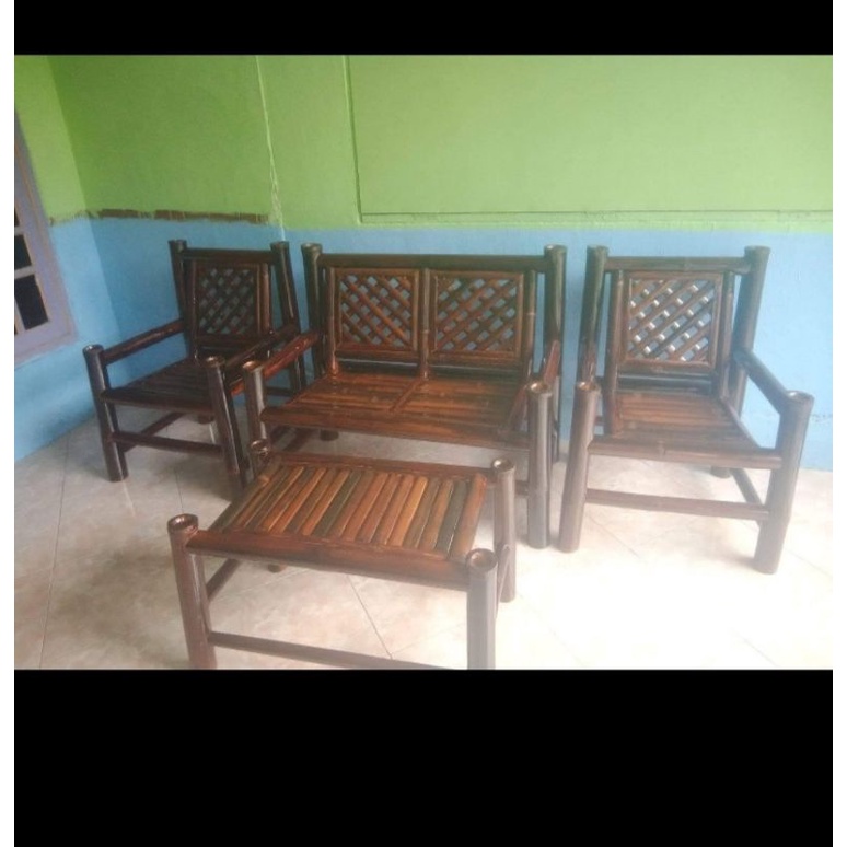 kursi bambu kerajinan