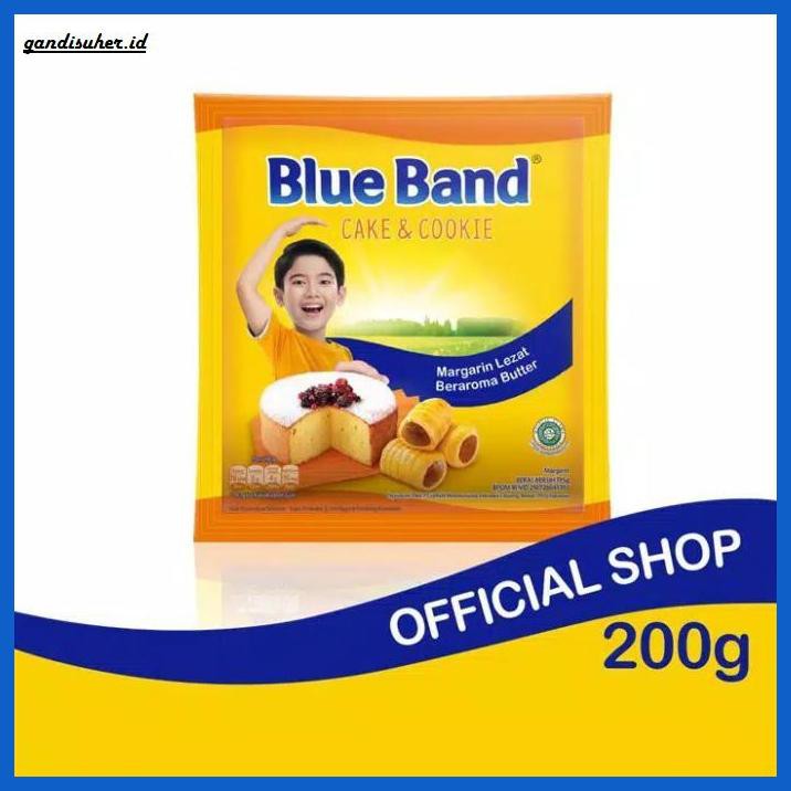 

Rettubagetnem- Blue Band Cake & Cookie Margarin 200 Gr -Asli-Slii.