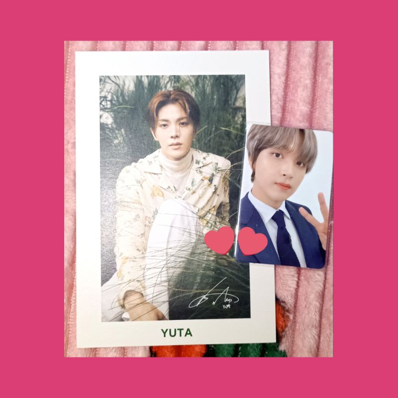 PHOTOCARD/PC Haechan beyond live card holder + postcard Yuta Nature Republic