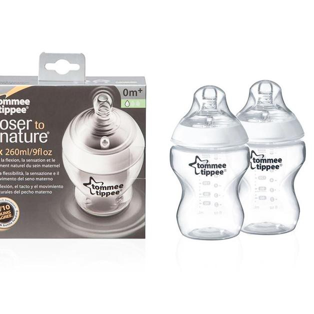 Hot Sell-020  Tommee Tippee Bottle 260 ml Isi 2--Botol Asi NewBOrn-Botol + Dot Bayi
