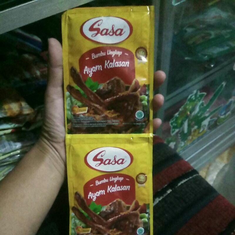 

Sasa ayam Kalasan bumbu ungkep ecer dan renteng
