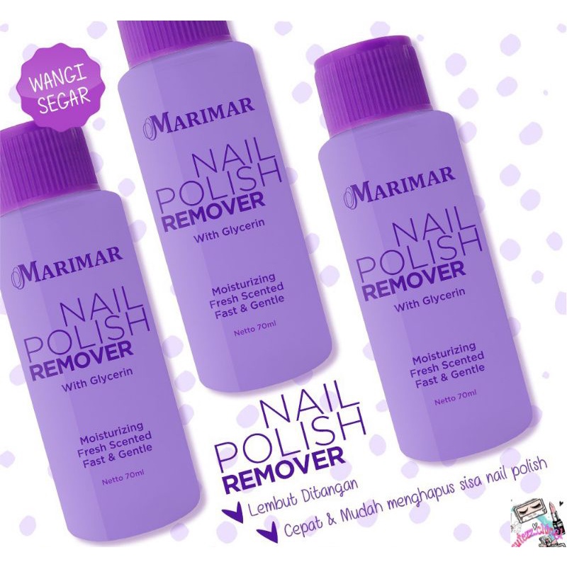 ☃Cutezz_Ching1☃Marimar Nail Polish Remover - Aseton 70ml