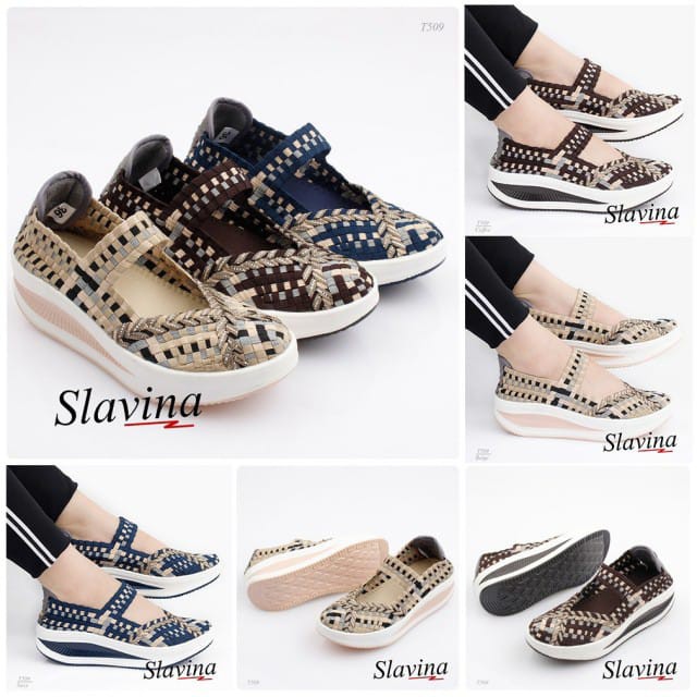 Slavina®?Knit Wedges Rajut #T509