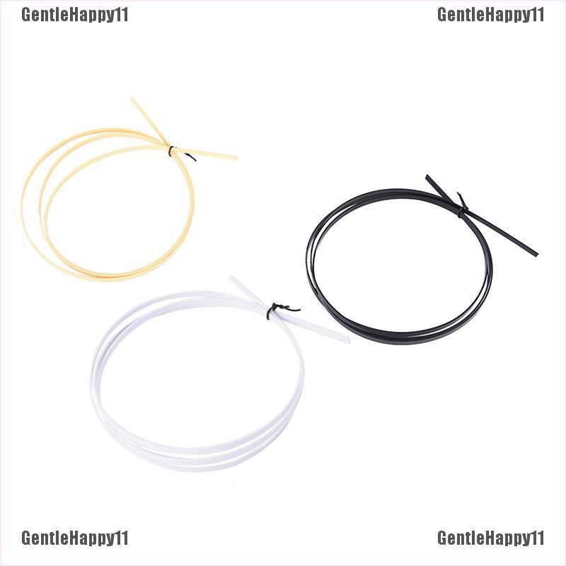 Gentle Strip Purfling Binding Gitar Bahan ABS Untuk Luthier