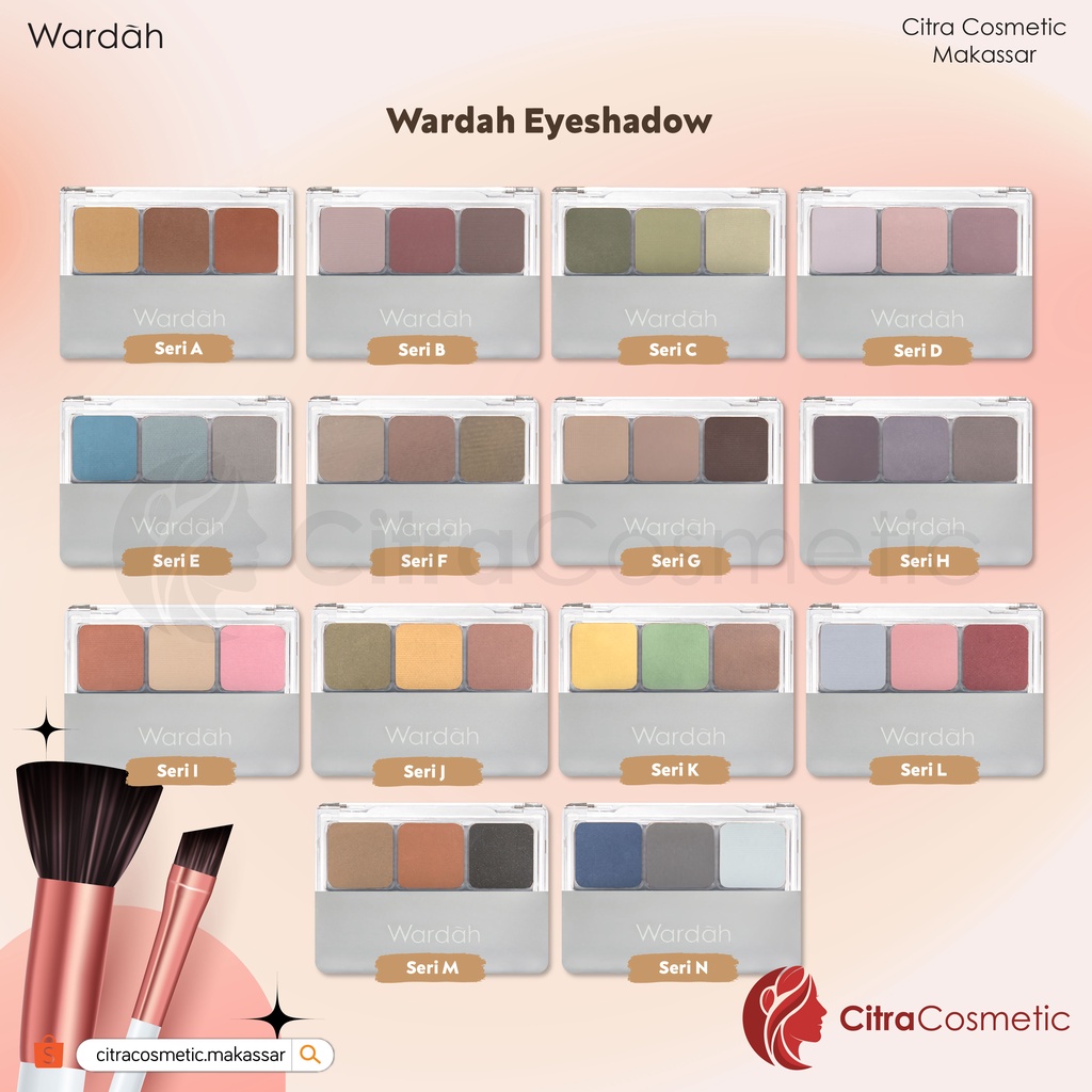 Wardah Eye Shadow 4,2Gr