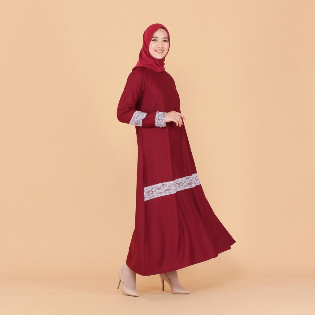 DISKON - SYAHLA DRESS - FLOTTILICIOUS / DRES MURAH / GAMIS MURAH / DRES MUSLIM