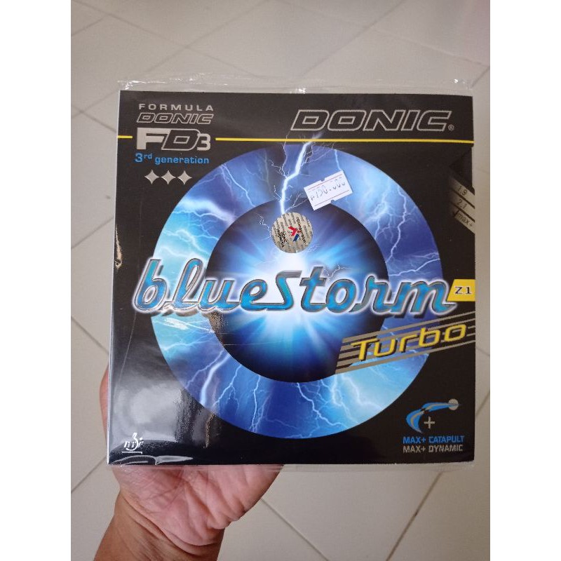 KARET TENIS MEJA DONIC BLUESTORM Z1 TURBO ORIGINAL