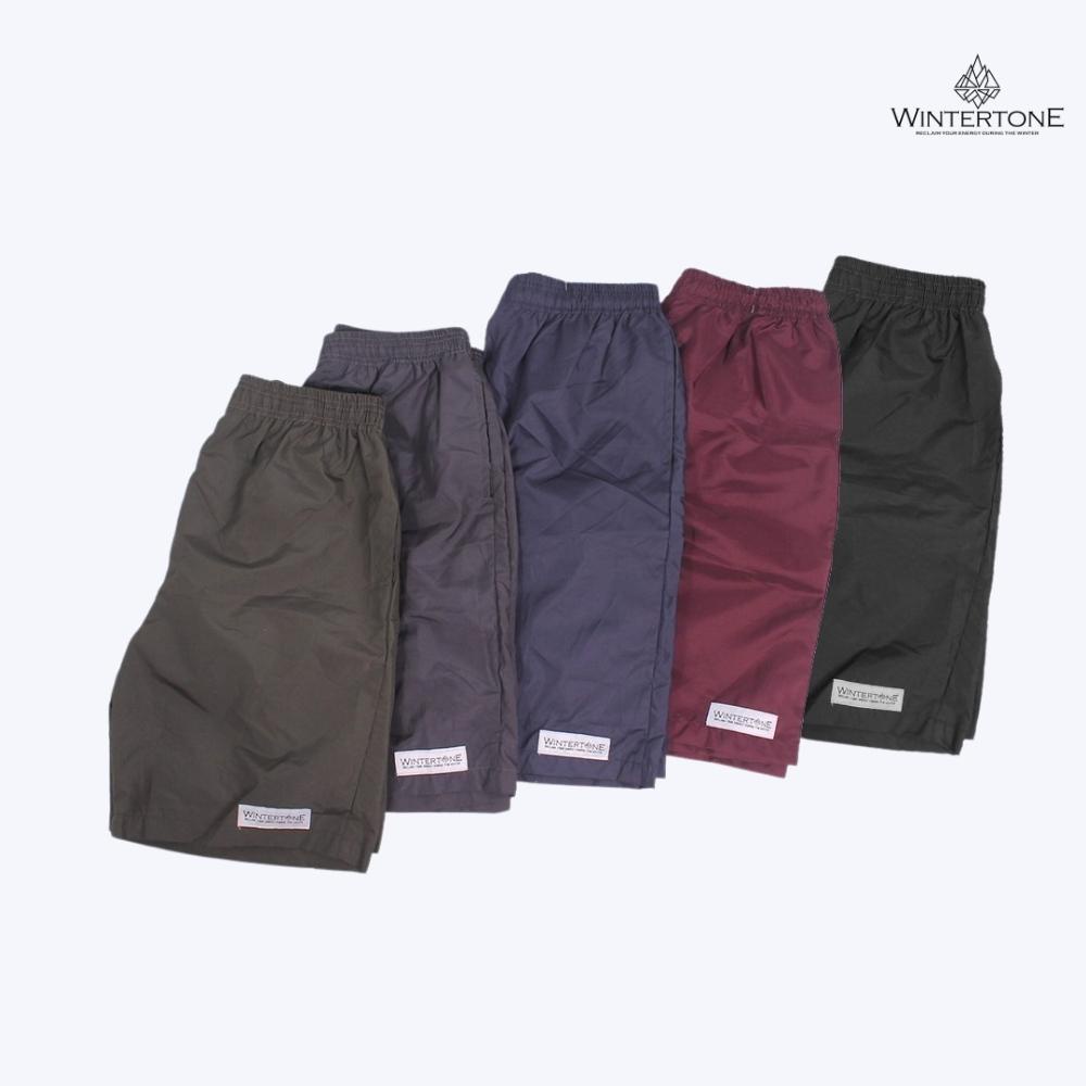 Celana Pendek Boxer Parasut Wintertone Distro Premium Unisex Pria Wanita