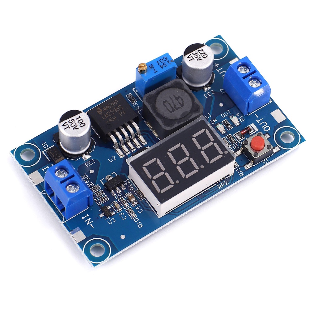 Populer Buck Converter Adjustable DC-DC LM2596 Power Supply