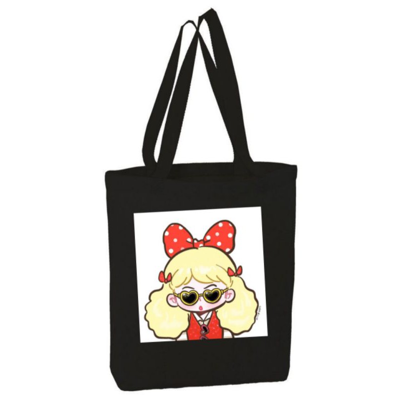 TOTEBAG VIVI OH SEHUN BAHAN KANVAS