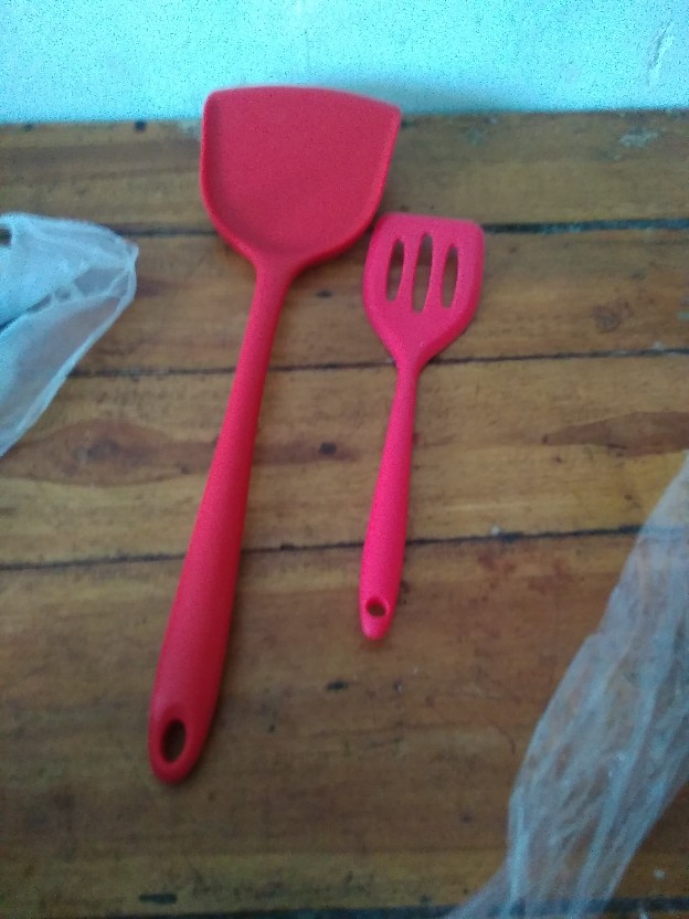 Sutil Spatula Sodet Silikon Spatula Tahan Panas Sodet Alat Masak Wajan