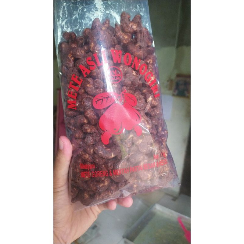 

kacang mete asli Wonogiri varian rasa coklat kemasan 1kg