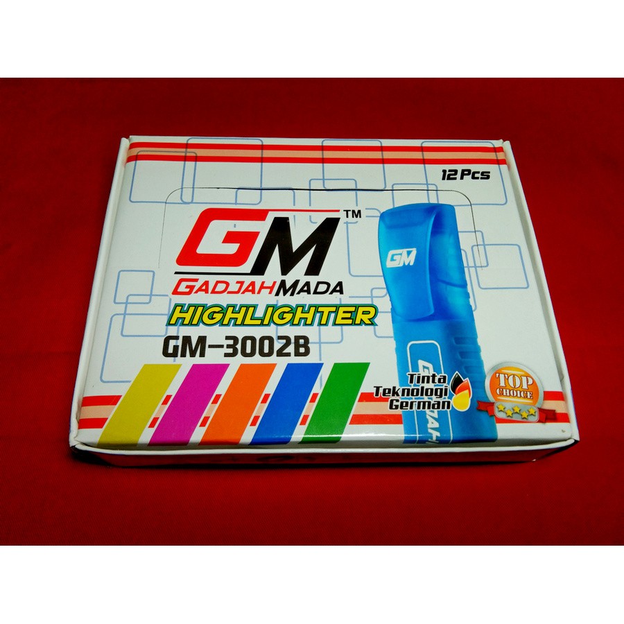 

GM 3002 Highlighter Single Biru / Hijau / Orange / Pink / Kuning ( 2 Pcs )