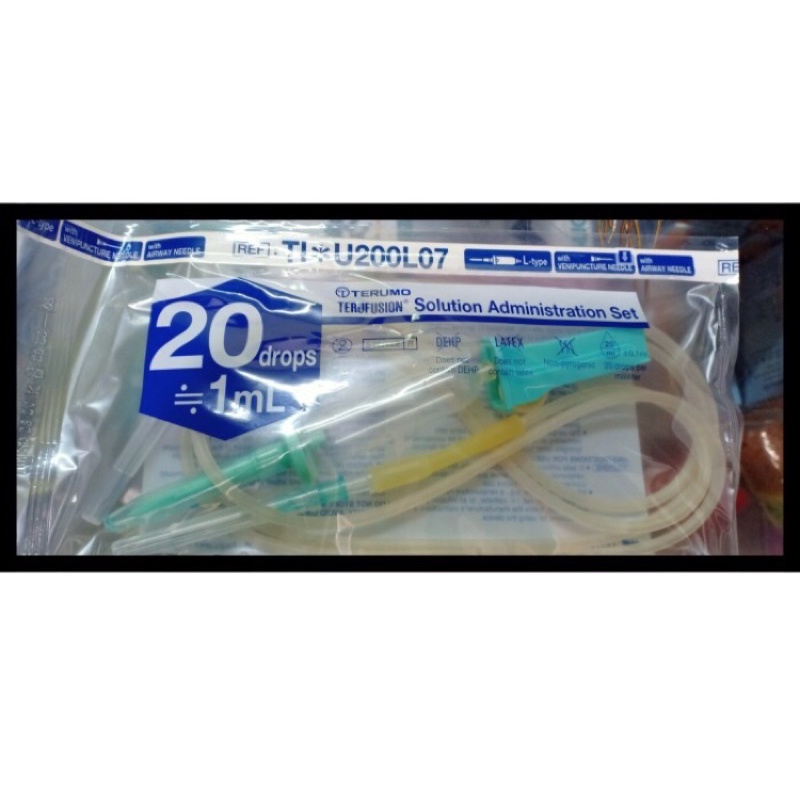 Infus Set Dewasa / Infusion Set / Selang Infus / Infus set Terumo