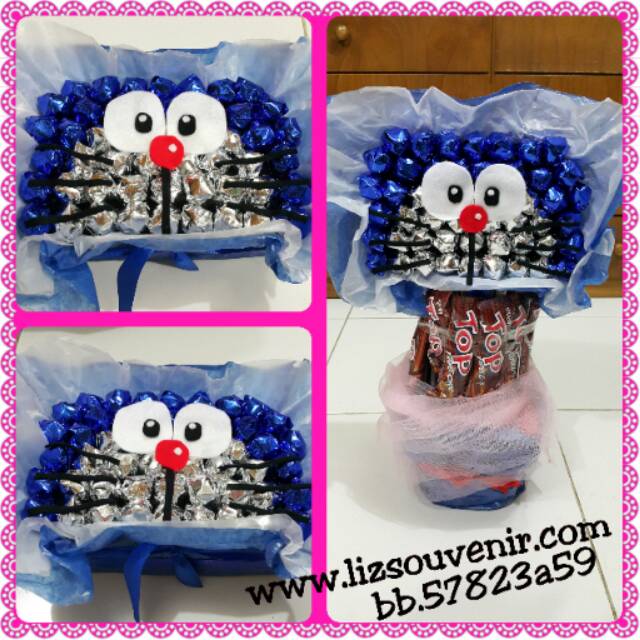 

Bouquet candy doraemon