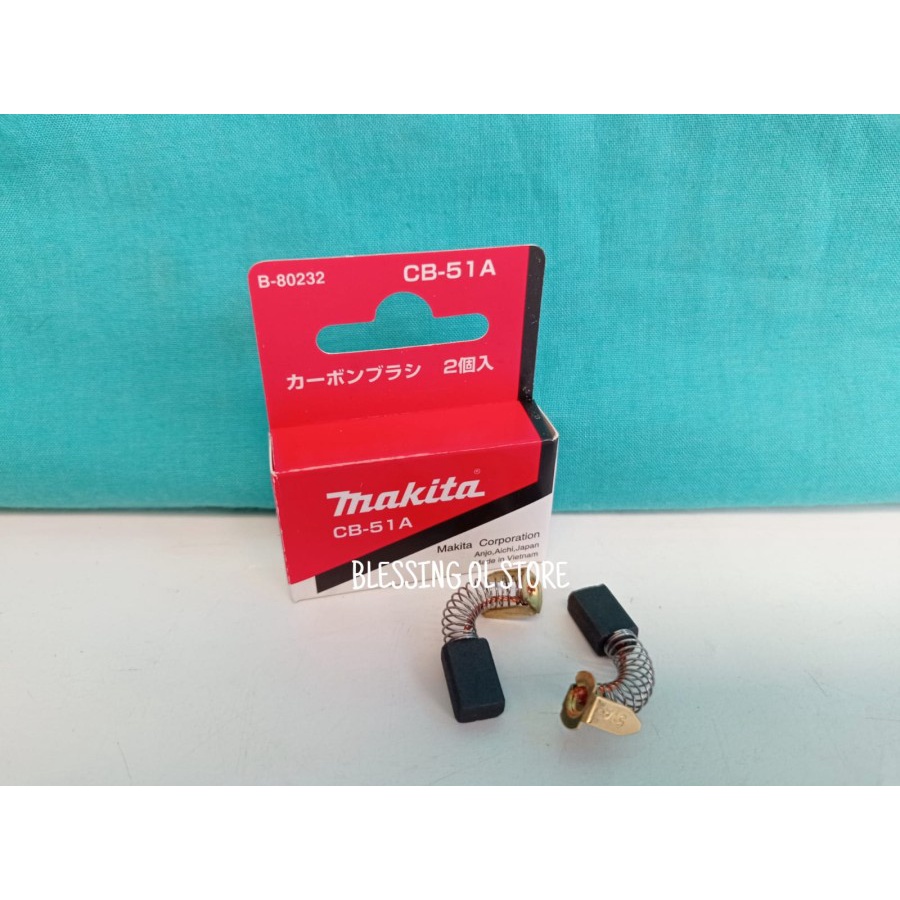 CARBON BRUSH MAKITA CB 51 A / ARANG SEPUL MAKITA CB-51A