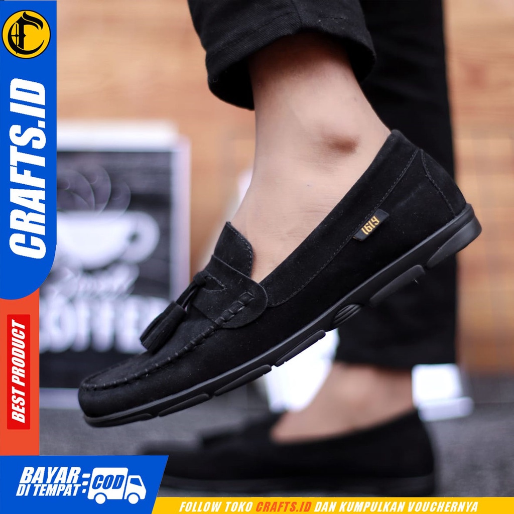 CRAFTS Eyki - Sepatu Slip On Pria Casual