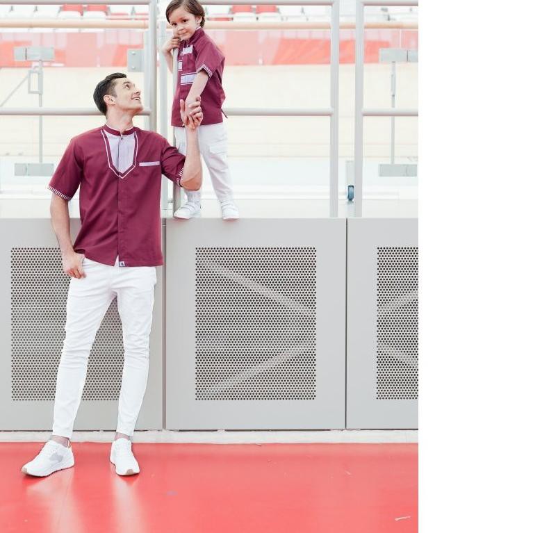 Baju Koko AL ACHWAN HAYZAR MAROON BURGUNDY Shopee Indonesia Baju Koko AL ACHWAN HAYZAR MAROON BURGUNDY Shopee Indonesia