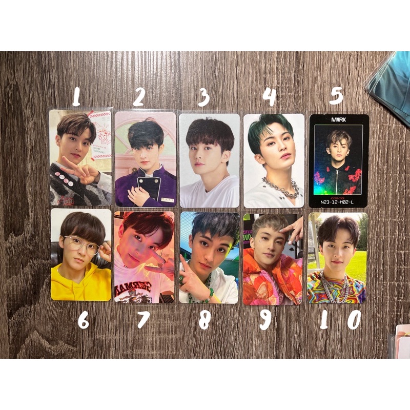 clearance sale mark superm jempol pop up sg22 the link access card ac ncit night day selca glitch mo