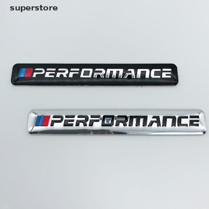 Emblem Logo Stiker Mobil Preformance Bahan Almunium