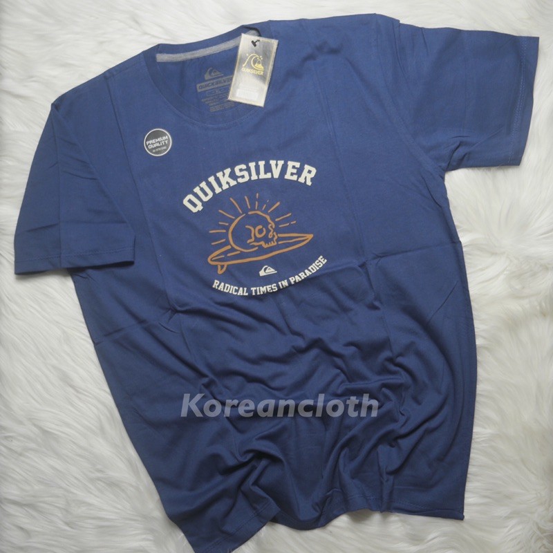 KAOS DISTRO BANDUNG QUICKSILVER RADICAL PRIA REMAJA DEWASA