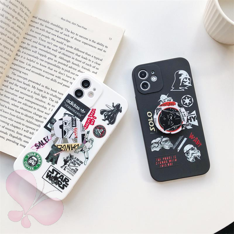 Soft Case Bahan Tpu Desain Star Wars Untuk Iphone 6s 7 8 Plus Iphone 12 11 Pro Max X Xr Xs Max Se 2020