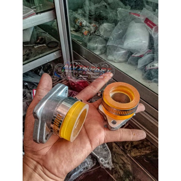 intake manipol teflon teplon karbu pe pwk ninja tiger 28 30 32 34 CB GL MEGAPRO TIGER REVO GL100