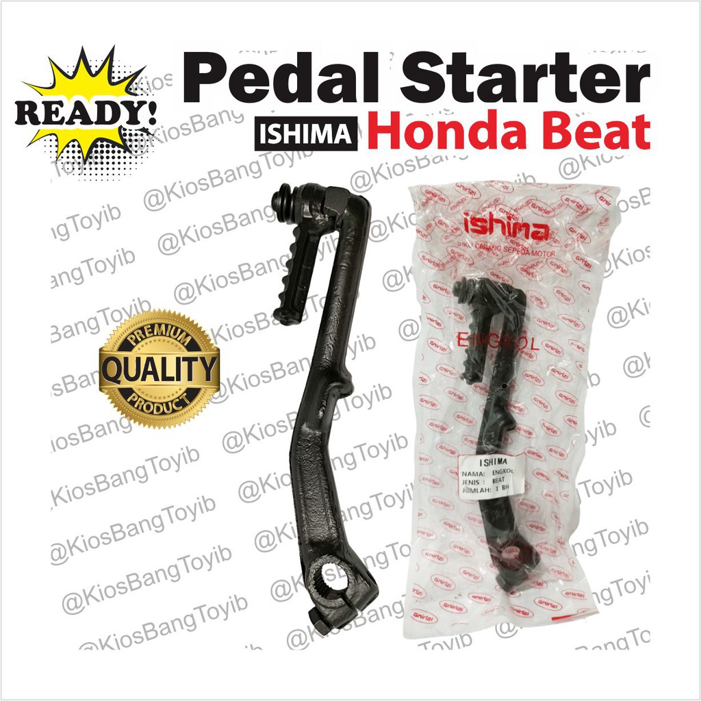 Pedal Kick Stater Starter/Engkol Stater Honda Beat Vario Scoopy Spacy &quot;ISHIMA&quot;