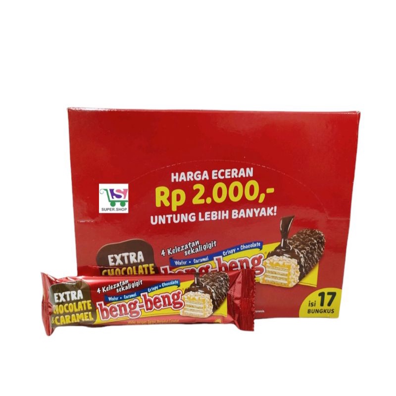 

1 box wafer beng-beng isi 17 pcs x 25 gram