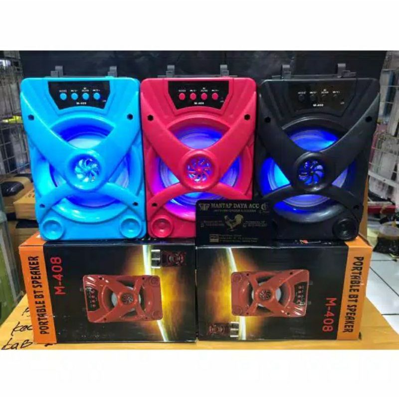 SPEAKER PORTABEL BT SPEAKER M-408