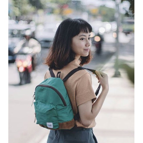 Tas Ransel Mini Backpack Wanita Cewek Tusk Bag Mini Series