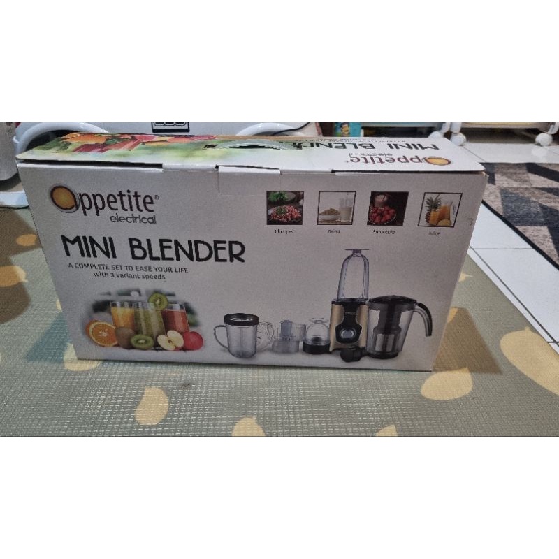 Preloved Appetite Electrical Mini Blender Set