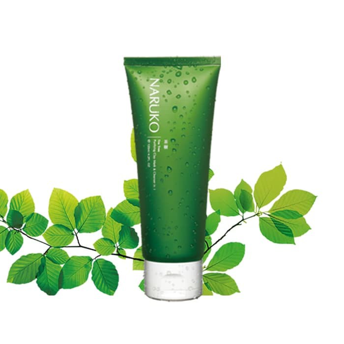 (Cleanser) NARUKO TEA TREE PURFYING CLAY MASK & CLEANSER IN 1