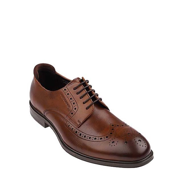 Obermain Sepatu Formal Pria ALEX KINGSLEY - LACE UP Brown OH4534BR