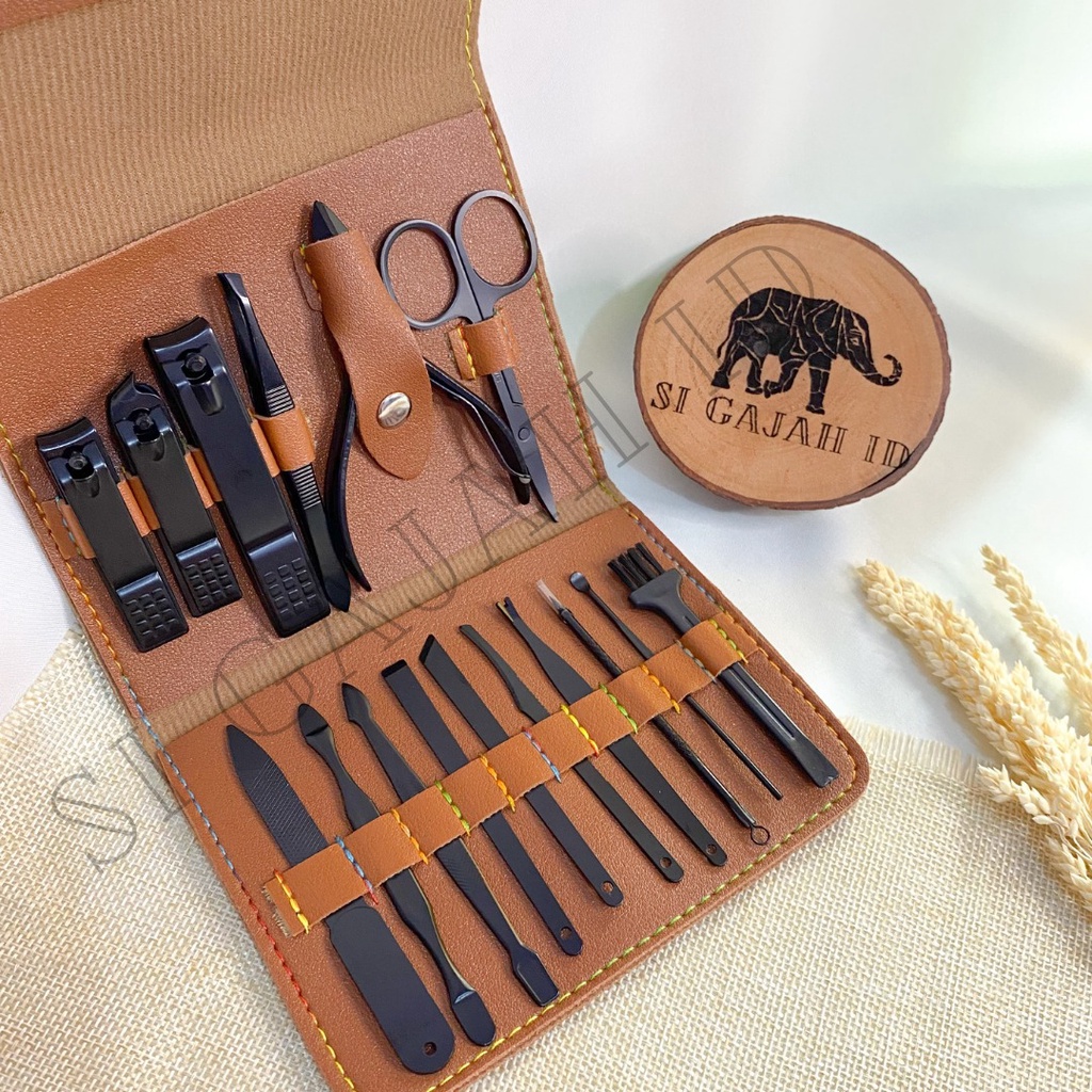 BISA COD PROMO Manicure Set Pedicure Profesional Free kikiran kuku PREMIUM QUALITY