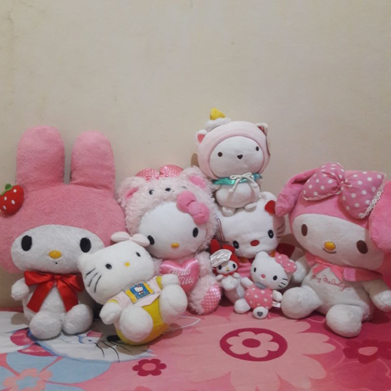 Boneka Sanrio Original // Boneka My Melody Hello Kitty original sanrio