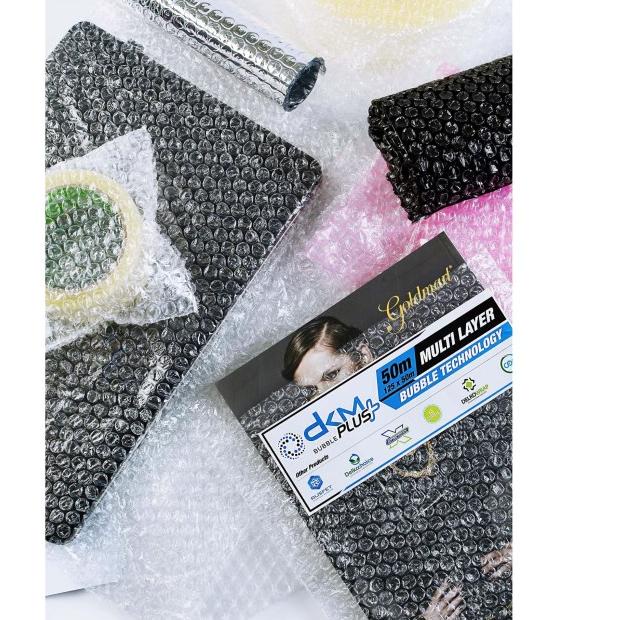 

Plastik Bubble Wrap 40cm x 50m DKM PLUS PREMIUM /ROLL - Hitam