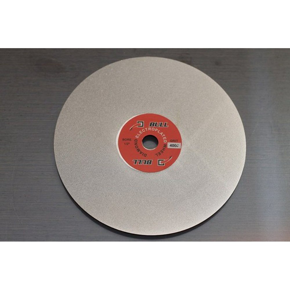 PIRINGAN DIAMOND LAP / DISC UNTUK POLES / ASAH BATU PERMATA 8 INCH #400
