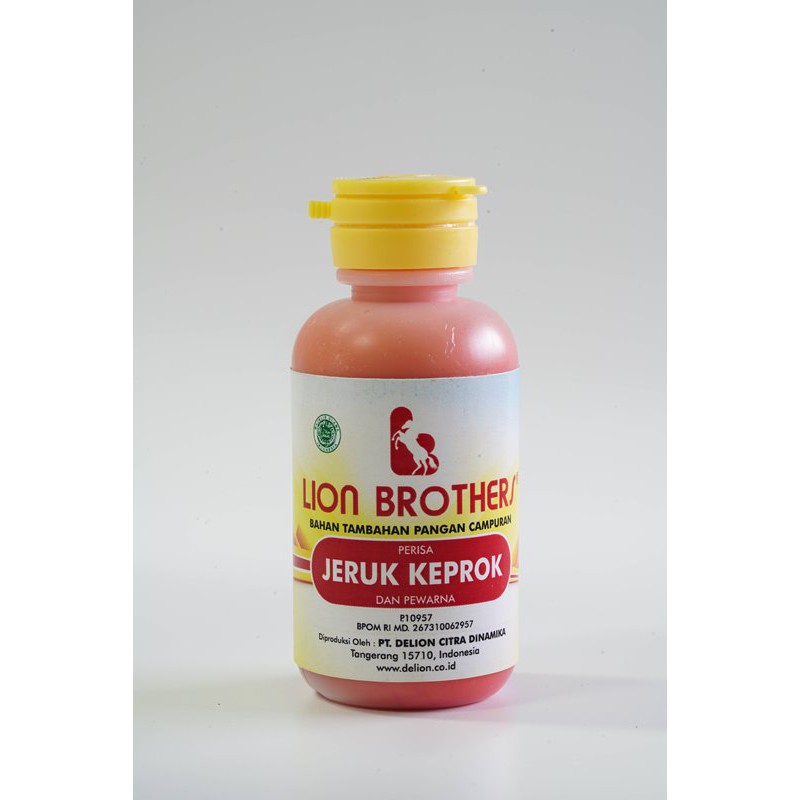 

Perisa / Pasta Jeruk Keprok Lion Brothers botol 60 CC