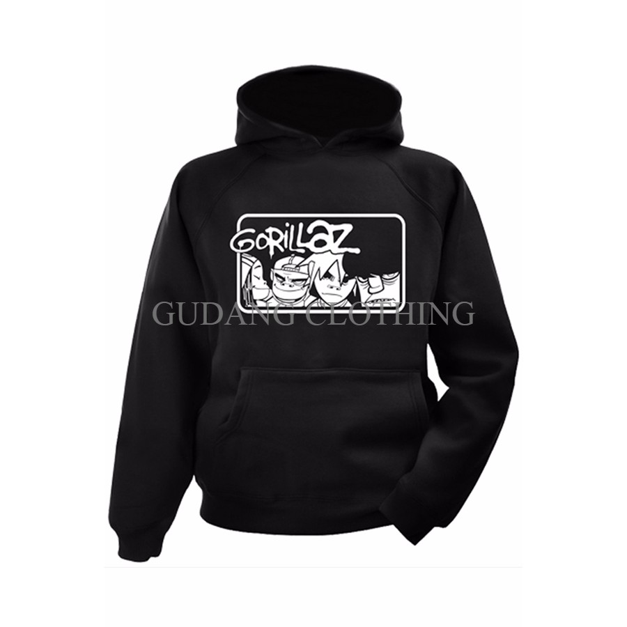 Hoodie Gorillaz Hoodie Kupluk Gorillaz Sweater Hoodie Gorillaz